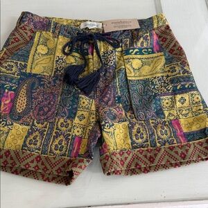 Sundance XS Patchwork Women Boho Shorts
